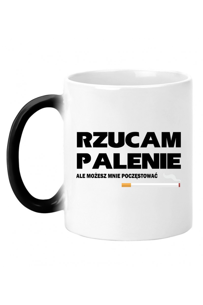 Kubek Magiczny Rzucam Palenie, Ale Możesz Mnie Poczęstować