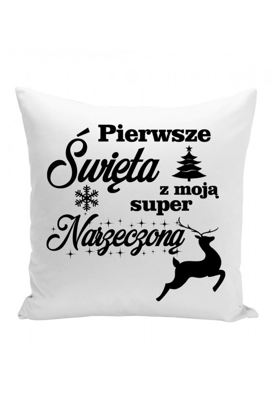 Poduszka Pierwsze Święta Z Moją Super Narzeczoną