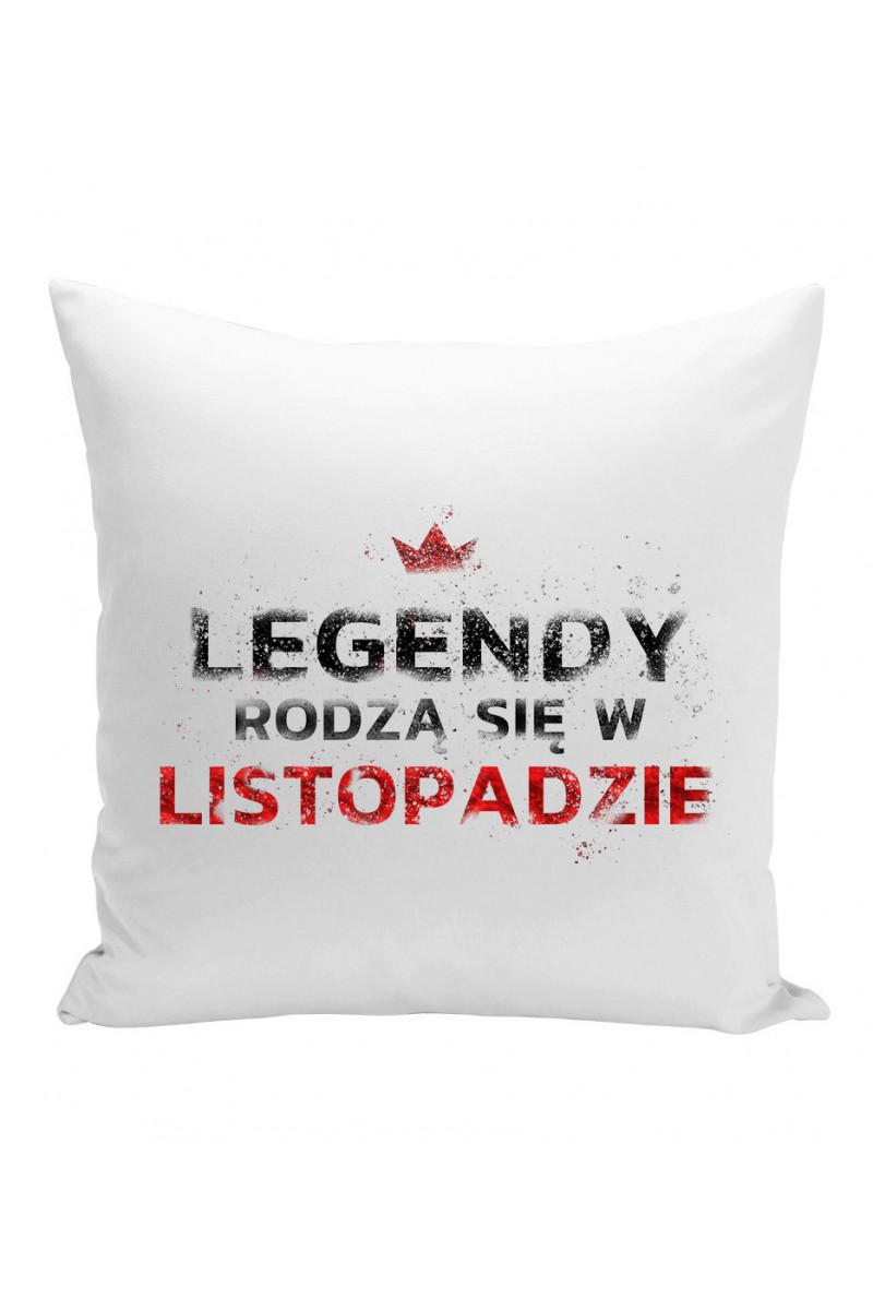 Poduszka Legendy Rodzą Się W Listopadzie