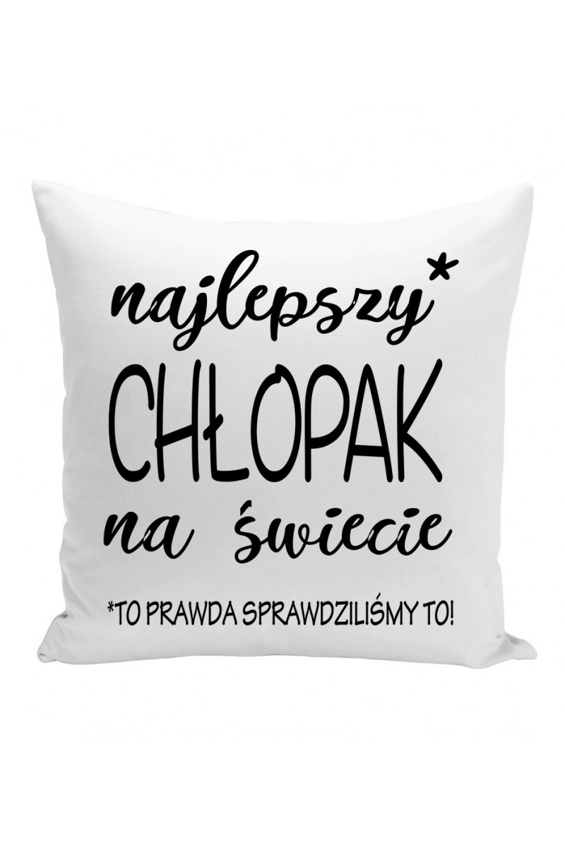 Poduszka Najlepszy Chłopak Na Świecie