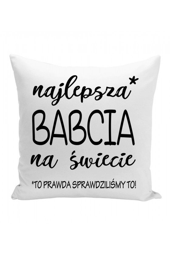 Poduszka Najlepsza Babcia Na Świecie