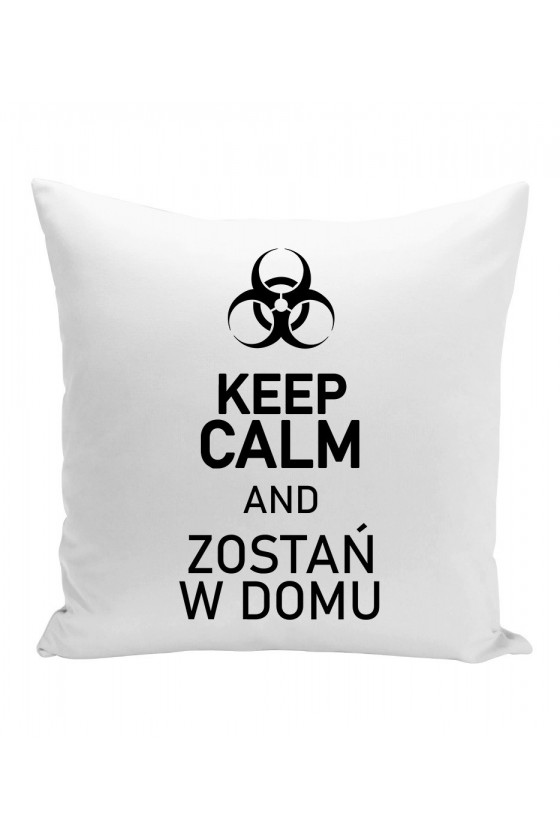 Poduszka Keep Calm And Zostań W Domu