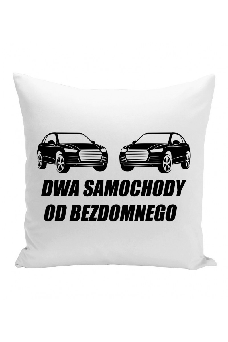 Poduszka Dwa Samochody Od Bezdomnego