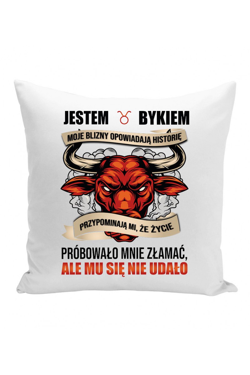 Poduszka Jestem Bykiem