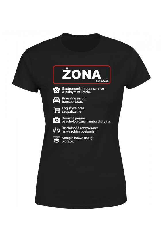 Koszulka Damska ŻONA SP. Z O.O.