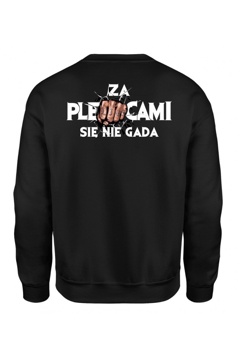 Bluza Damska Klasyczna Za Plecami Się Nie Gada Bluza Damska Klasyczna Za Plecami Się Nie Gada
