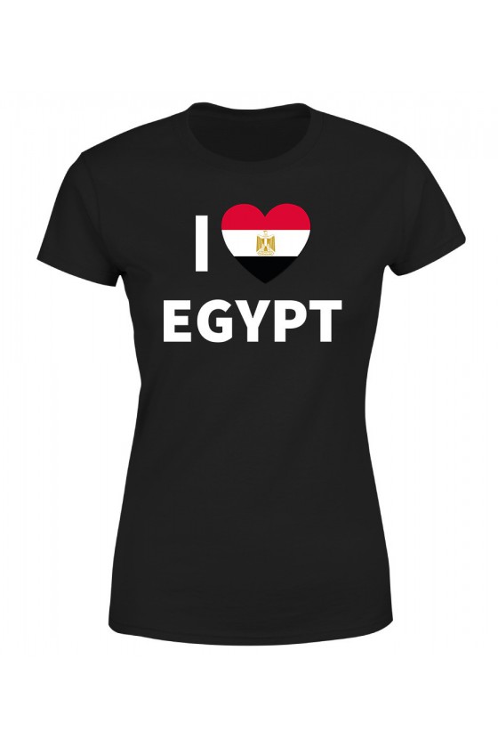 Koszulka Damska I Love Egypt